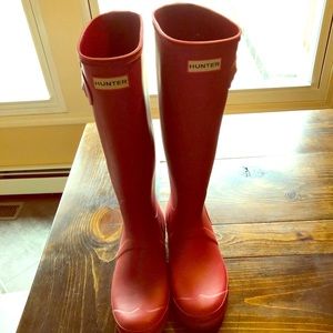 Original tall Hunters boots size 9
